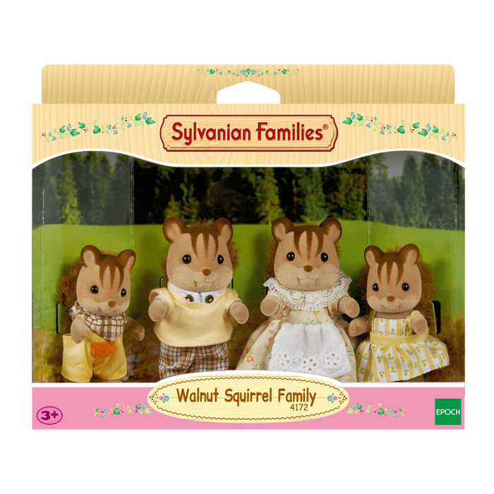 Sylvania  WALNUT SQUIRREL FAMILY 041727