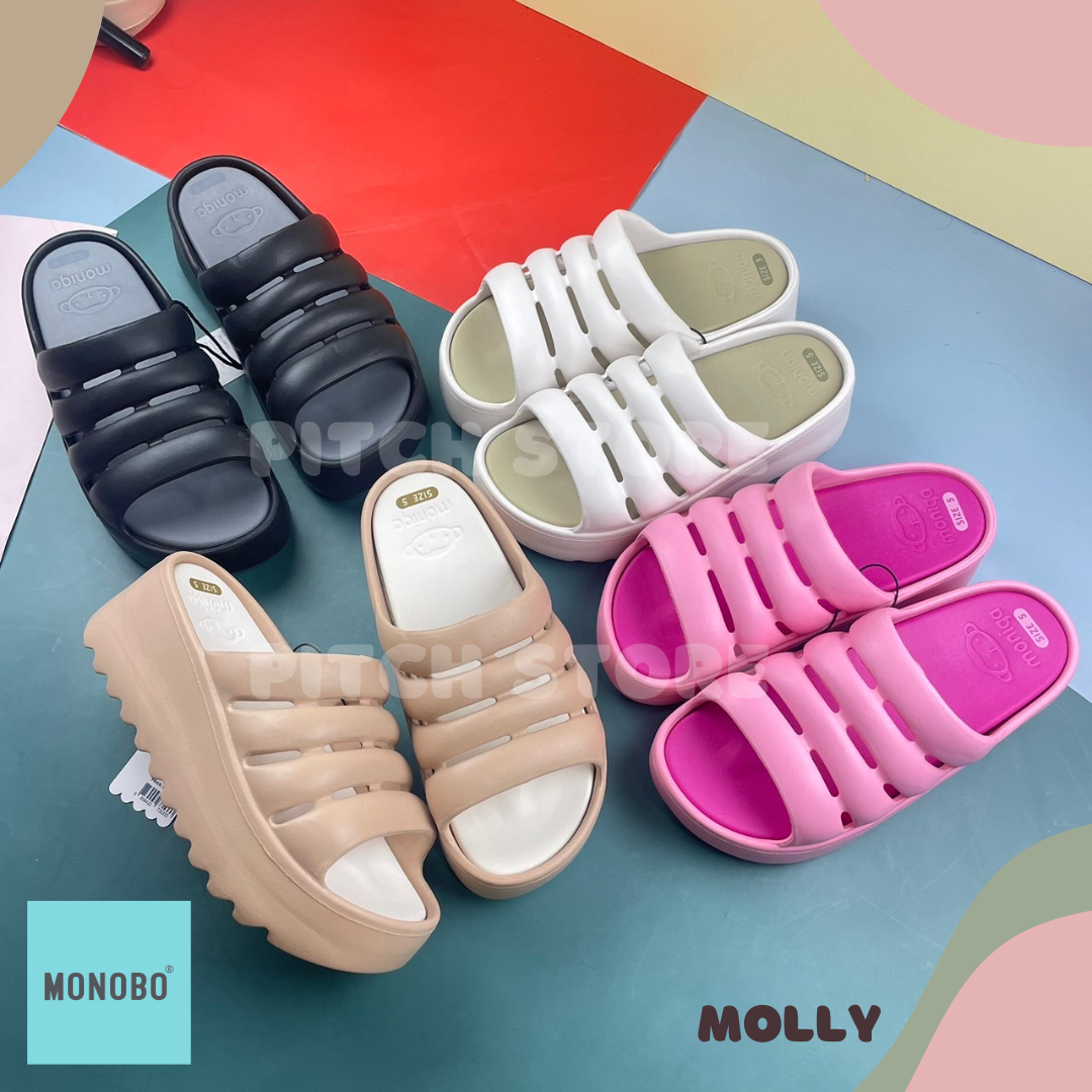 Monobo รองเท้าแตะแบบสวมผู้หญิง รุ่น Molly (5-8)