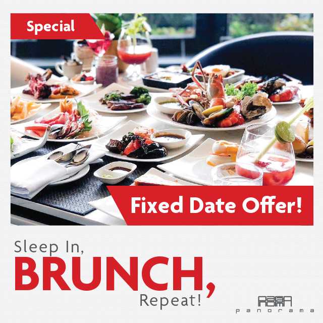 Sunday Brunch Fixed Date for 1 Person ซันเดย์ บรั้นช์ สำหรับ 1 ท่าน | Fixed Date [Save up to 25%!]