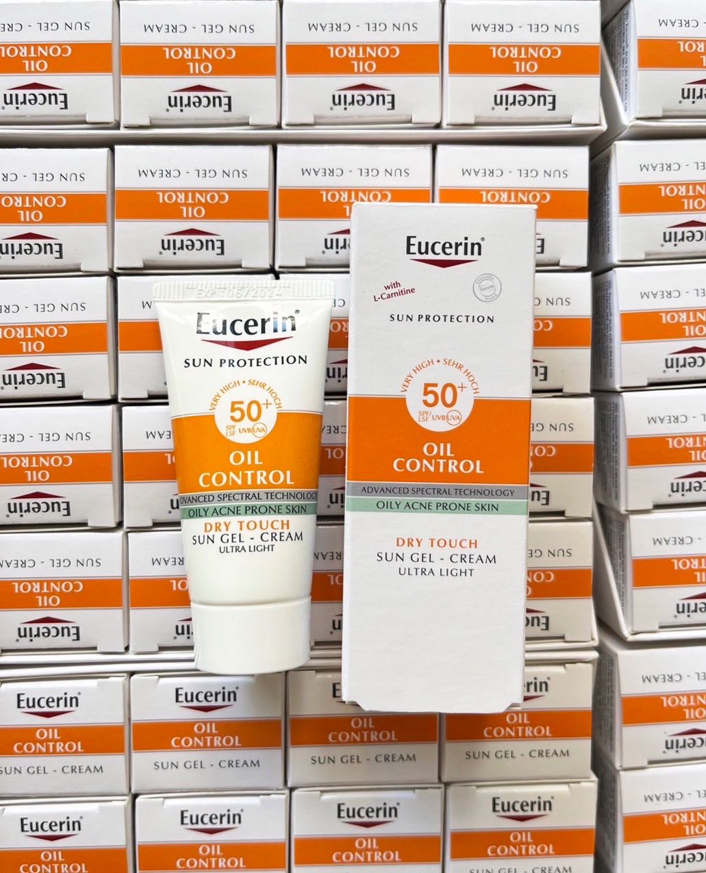 Eucerin Sun Gel-Creme Oil Control Dry Touch SPF 50+ ขนาด 20ml