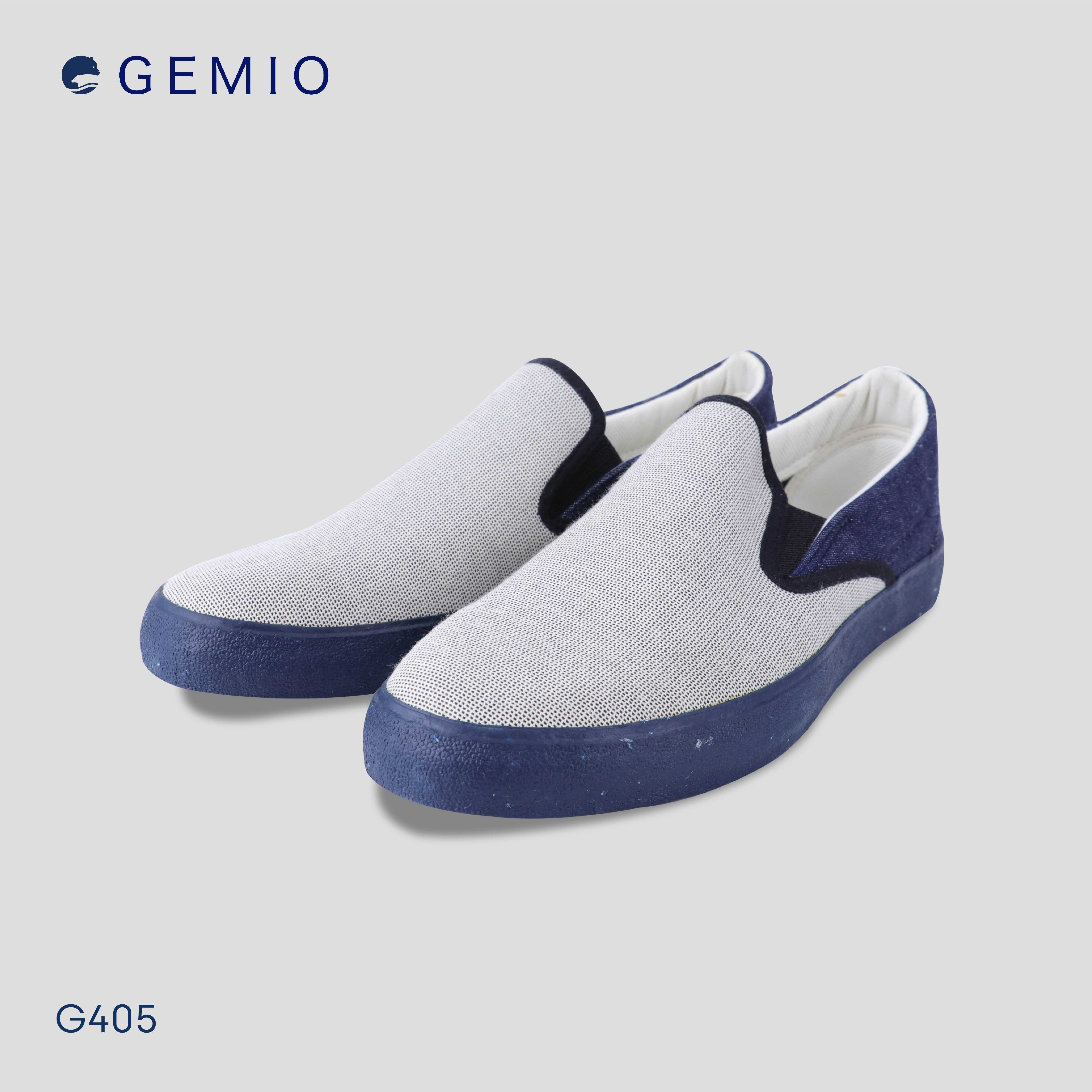 GEMIO : Pooh slip G405 ยีนส์ทอขาว