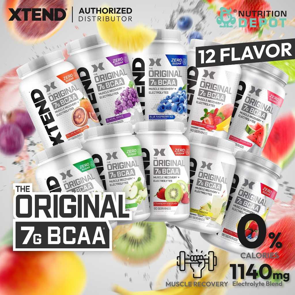 Scivation Xtend BCAA + Electrolytes - 90srv กรดอะมิโนป้องกันกล้ามเนื้อสลายตัว