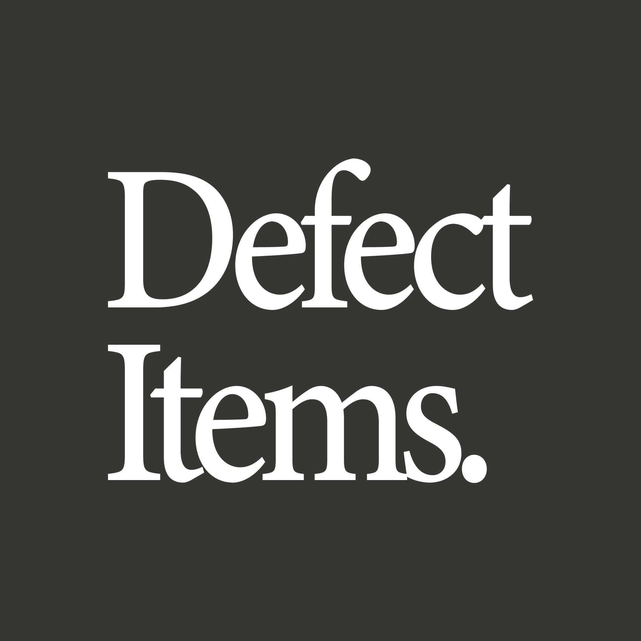 DEFECTS SALE