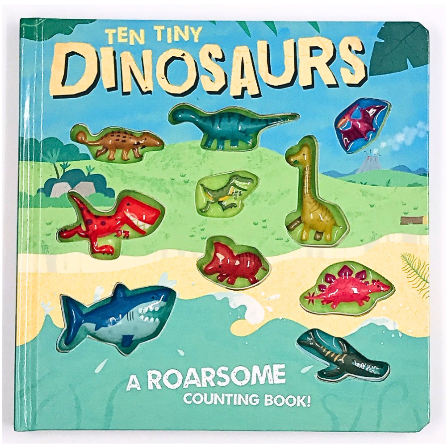 บอร์ดบุค Ten Tiny Dinosaurs