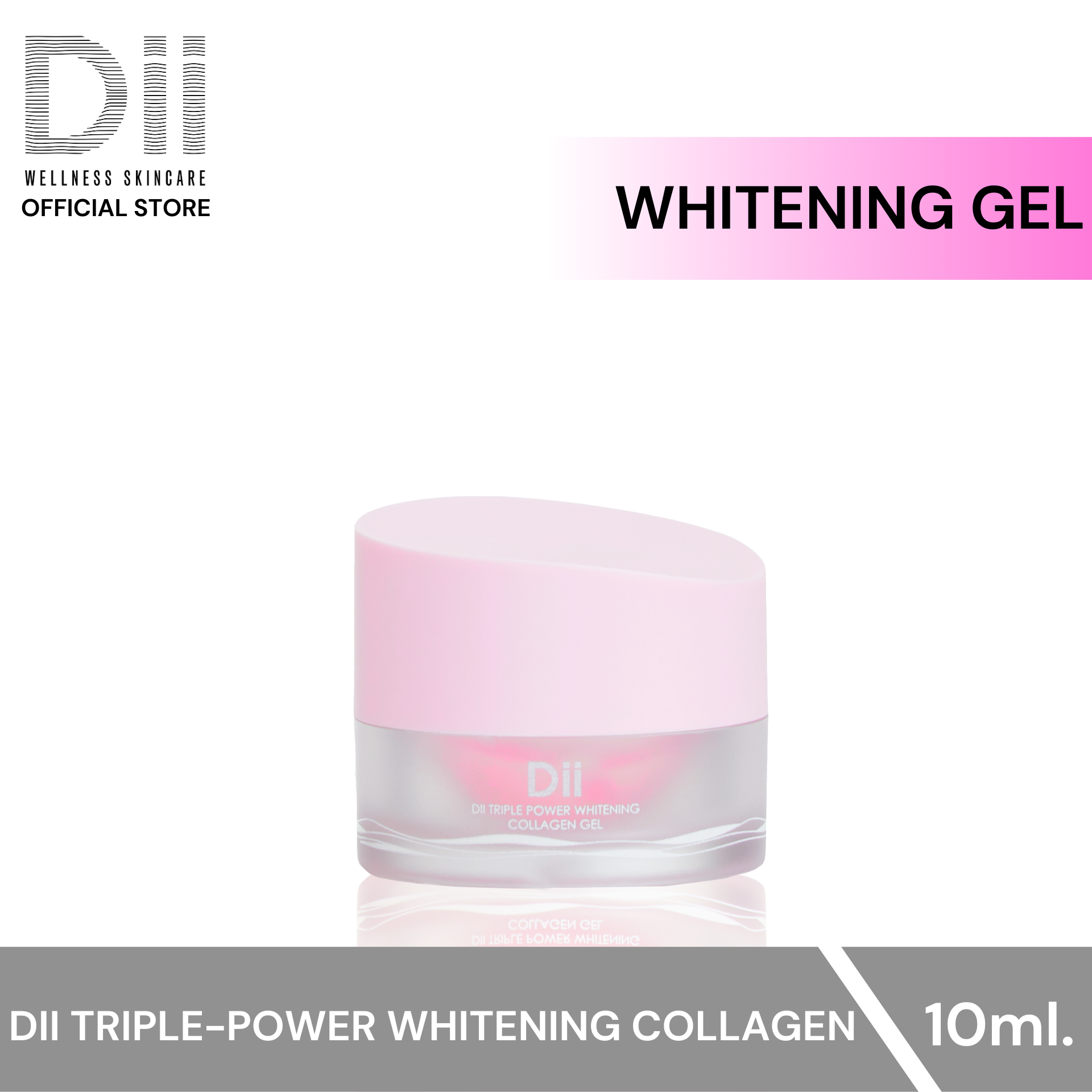 DII TRIPLE-POWER WHITENING COLLAGEN GEL 10ML