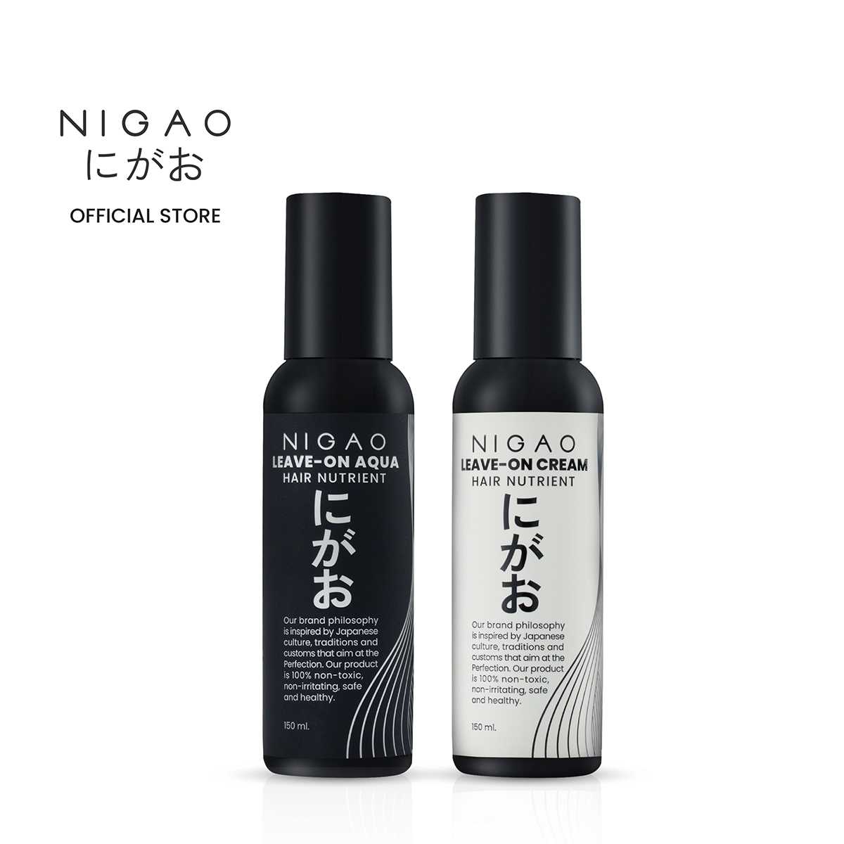 ซื้อคู่ถูกกว่า NIGAO Hair Nutrient Leave-on Aqua+Cream 150ml.