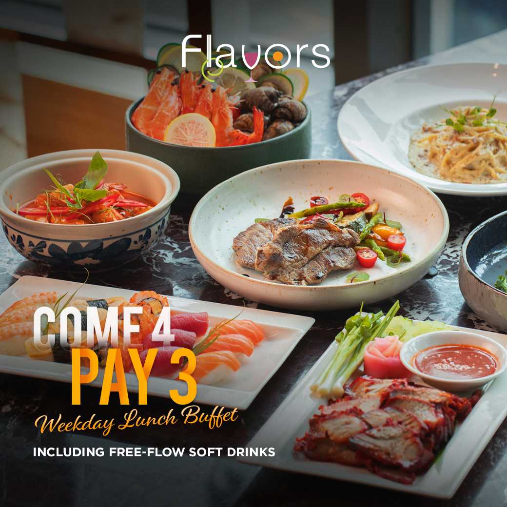 Come 4 Pay 3 Weekday Lunch Buffet | มา 4 จ่าย 3 บุฟเฟต์มื้อกลางวัน