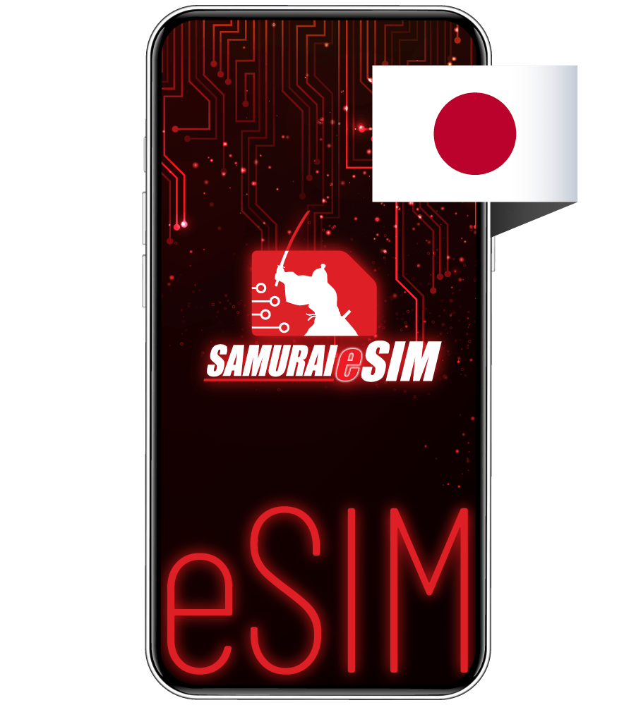 [eSIM] JAPAN (eSIM ญี่ปุ่น ดาต้ารายทริป) 5-20GB/TRIP - Samurai Sim by Samurai WiFi