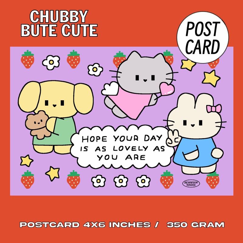 (Postcard) CHUBBY BUT CUTE VOL.3