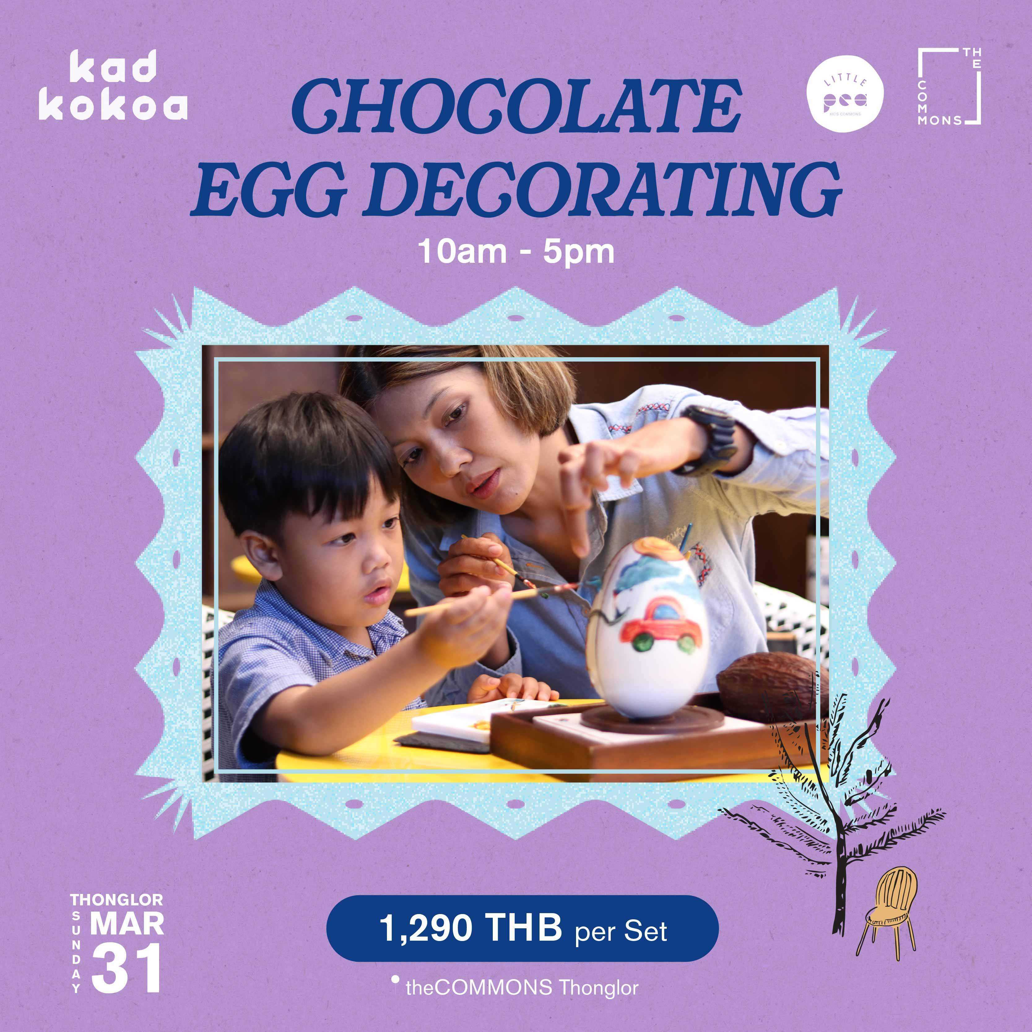 Chocolate Egg Decoration Workshop
