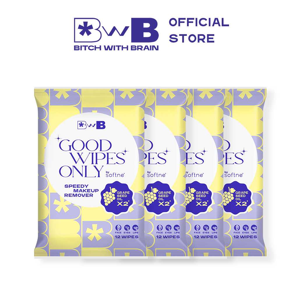 BWB Good Wipes Only Speedy Makeup Remover 4 ซอง